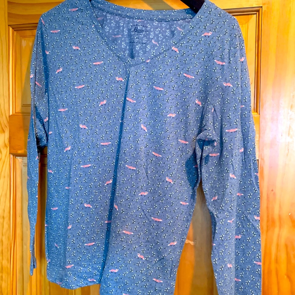 Women’s Bass long sleeve lightweight tee XL